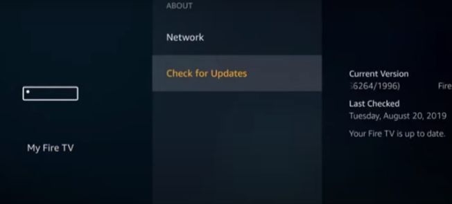 firestick restart update