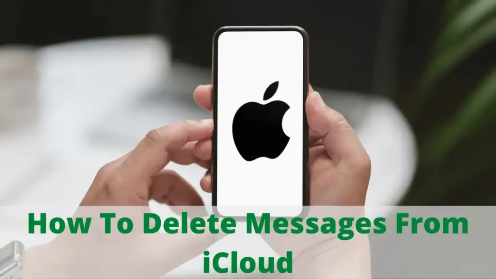 how to delete messages from icloud