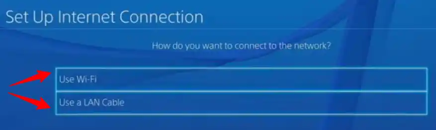 select connection screenshot